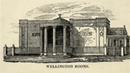 19th century image of Wellington Rooms, Liverpool